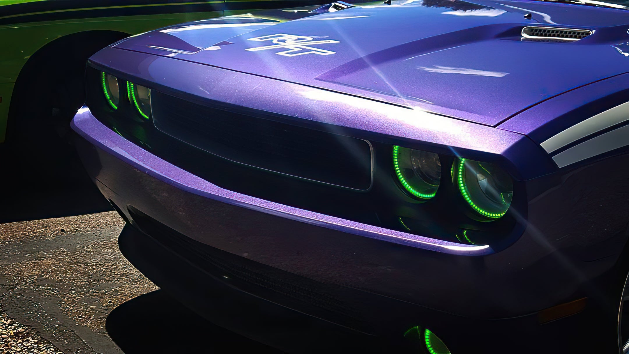 Oracle Lighting 2008-2014 Dodge Challenger LED Non Projector Headlight Halo Kit 2240-334