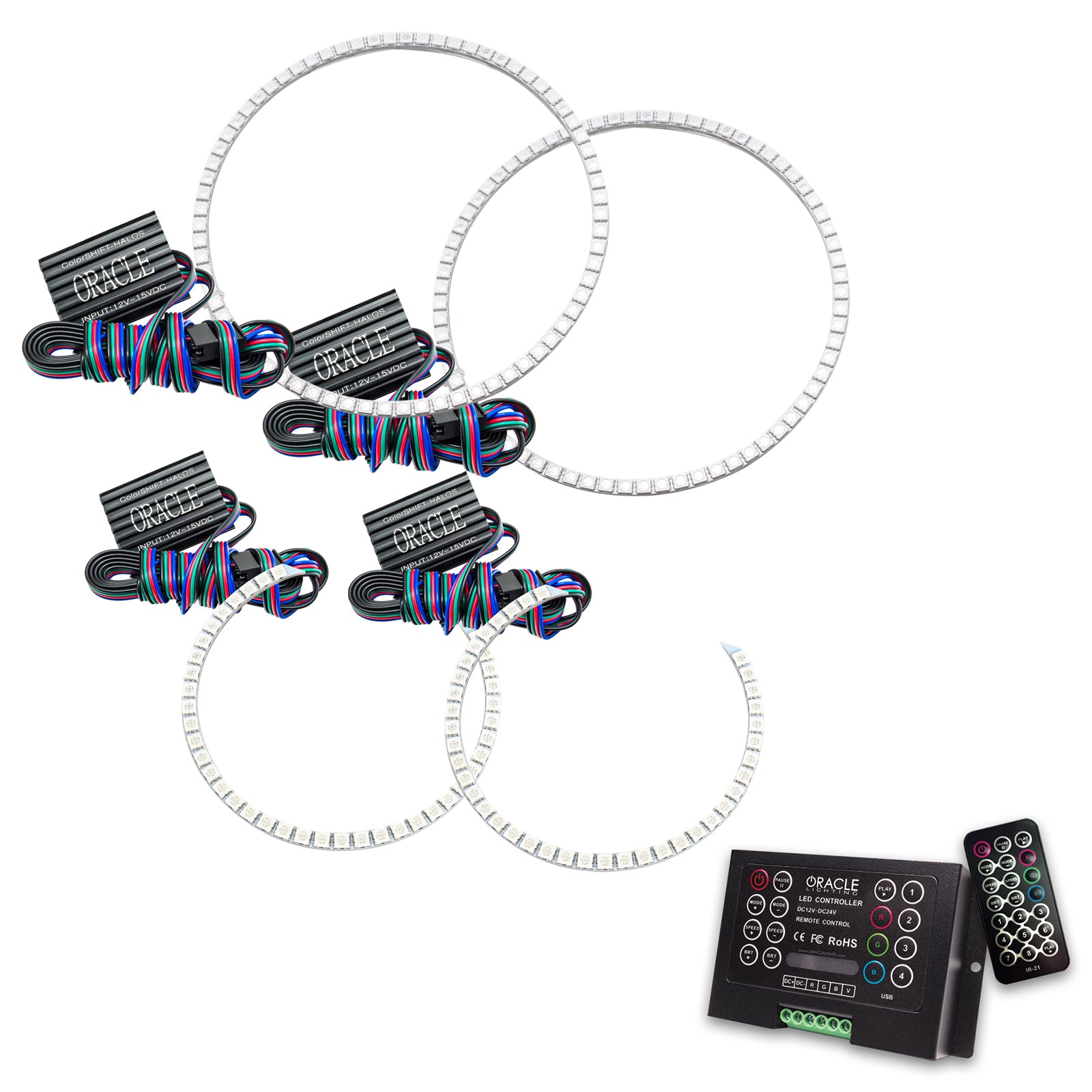 Oracle Lighting 2007-2011 Chrysler Sebring LED Headlight Halo Kit 2243-333