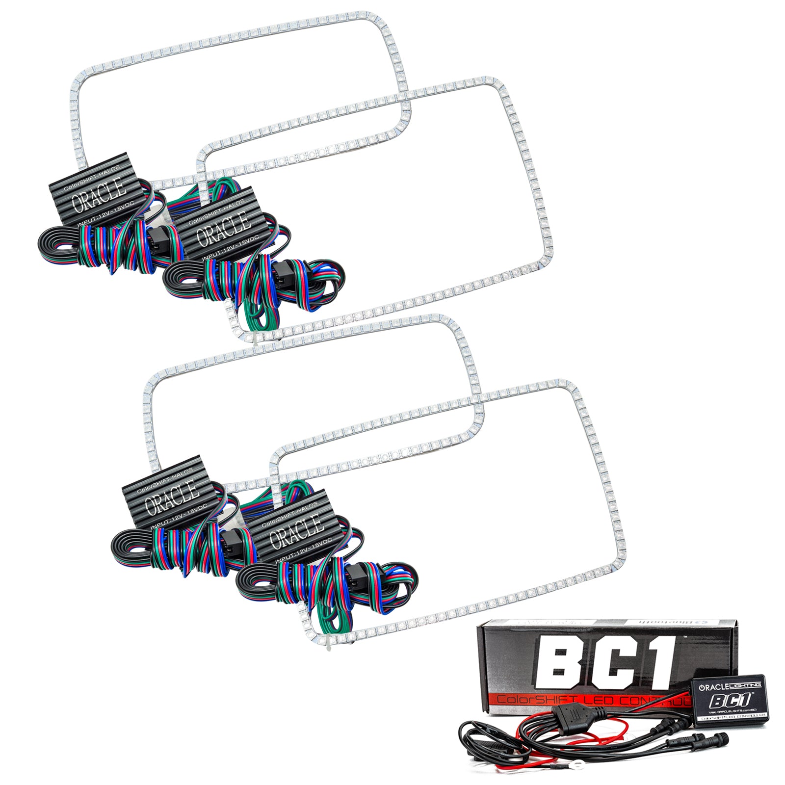 Oracle Lighting 2008-2010 Ford F-250 350 Superduty LED Headlight Halo Kit 2249-335