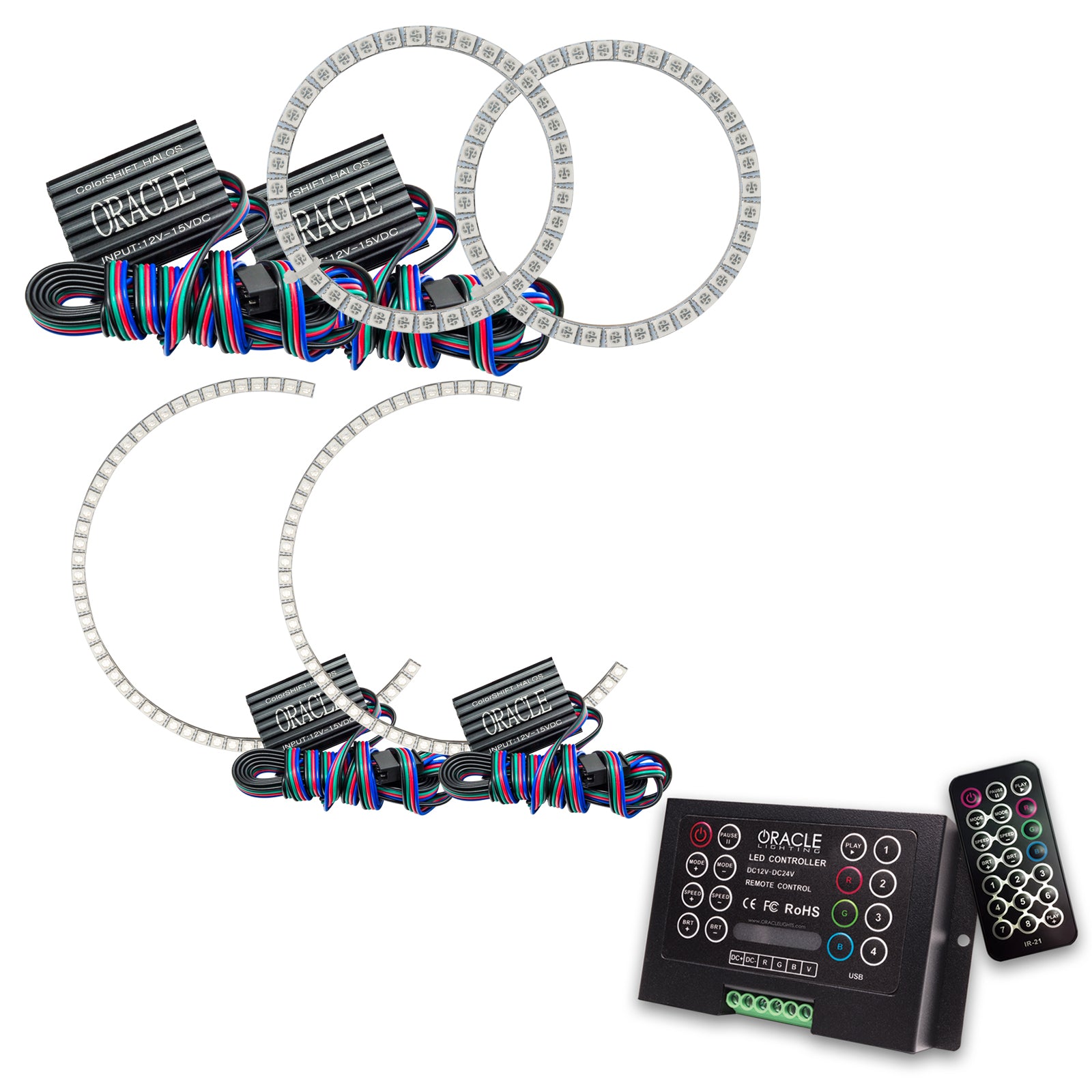 Oracle Lighting 2008-2010 Infiniti G35 Coupe LED Headlight Halo Kit 2322-333