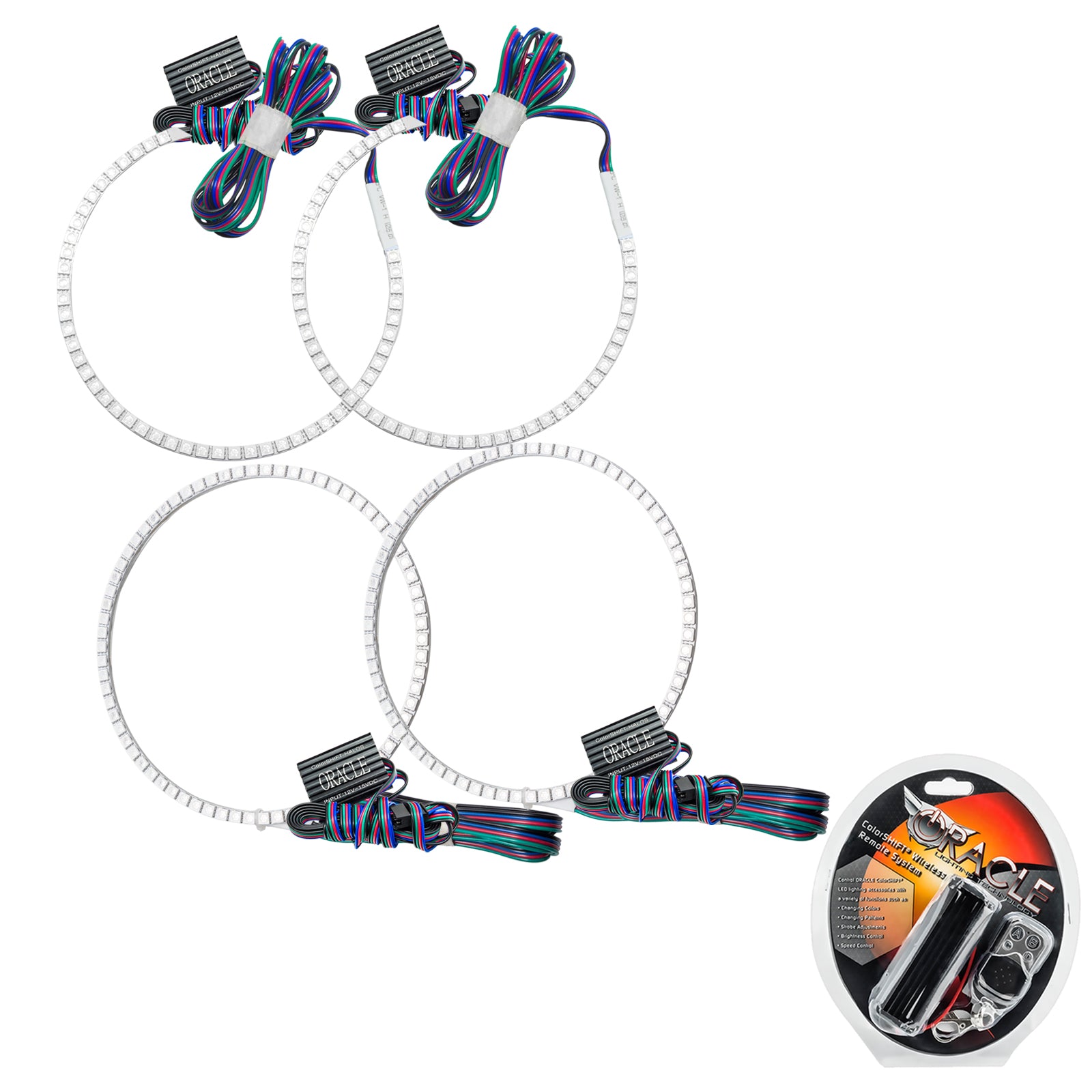 Oracle Lighting 2007-2010 Dodge Caliber LED Headlight Halo Kit 2644-330