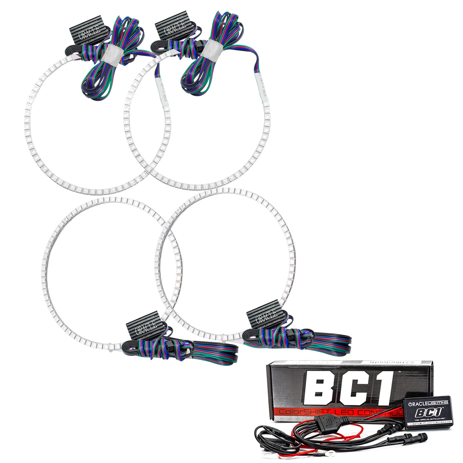 Oracle Lighting 2007-2010 Dodge Caliber LED Headlight Halo Kit 2644-335