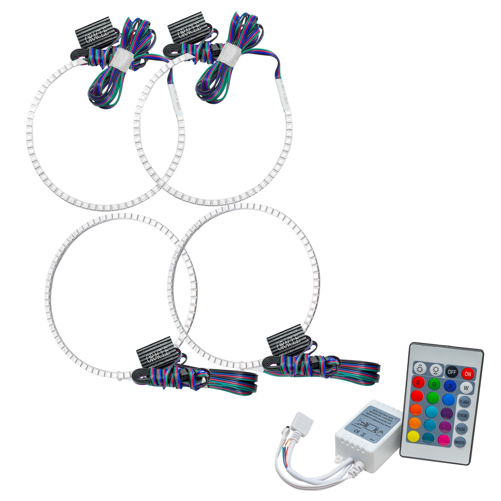 Oracle Lighting 2007-2010 Dodge Caliber LED Headlight Halo Kit 2644-504