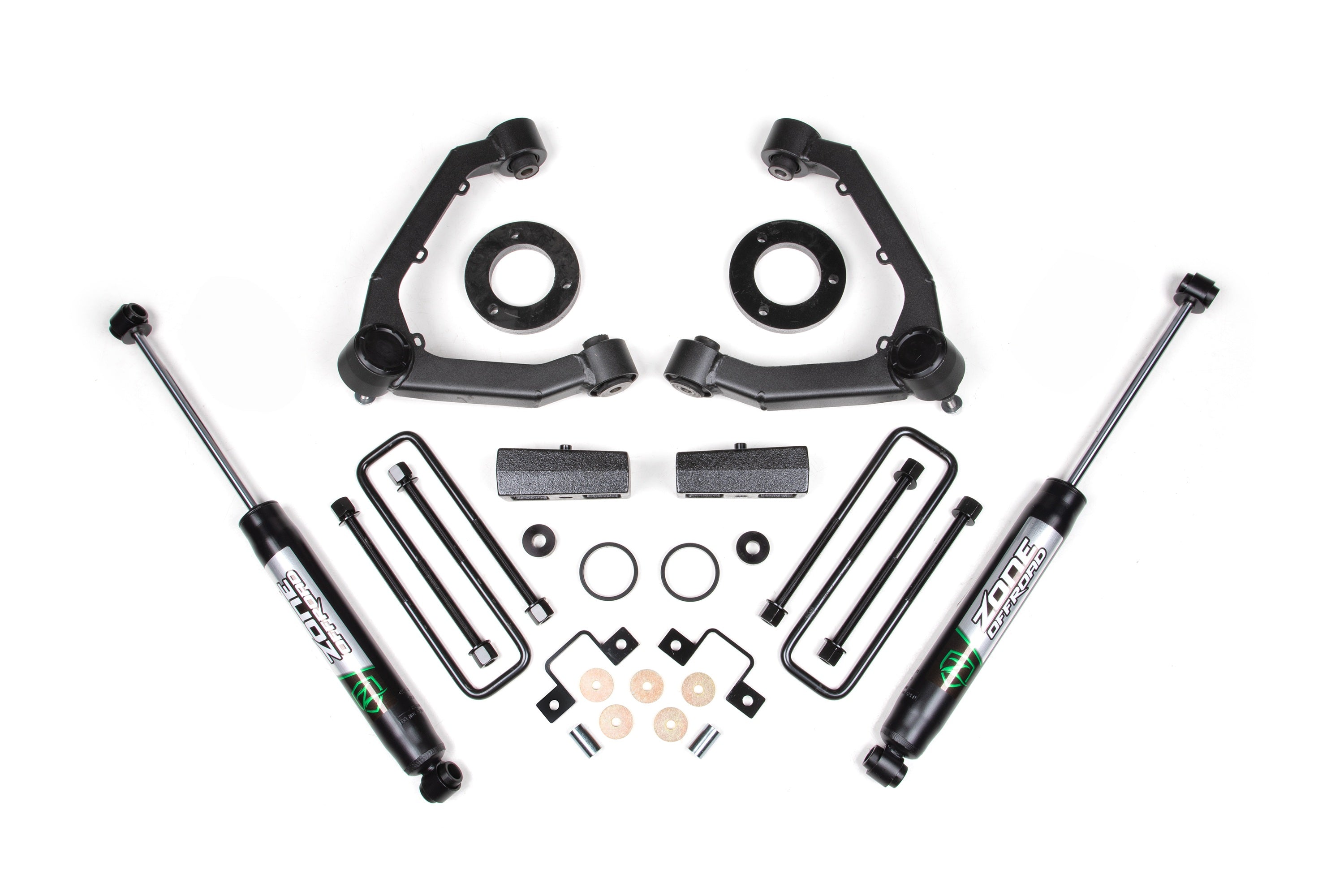 Zoneoffroad 2023-2025 Chevrolet Colorado Trail Boss GMC Canyon Nitro Shocks AT4 4WD 3 Inch Lift Kit ZONC84N