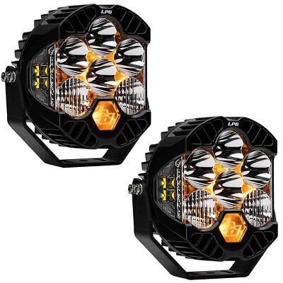 Baja Designs LP6 Pro Pair LED Clear White Driving/Combo Lights Headlights
