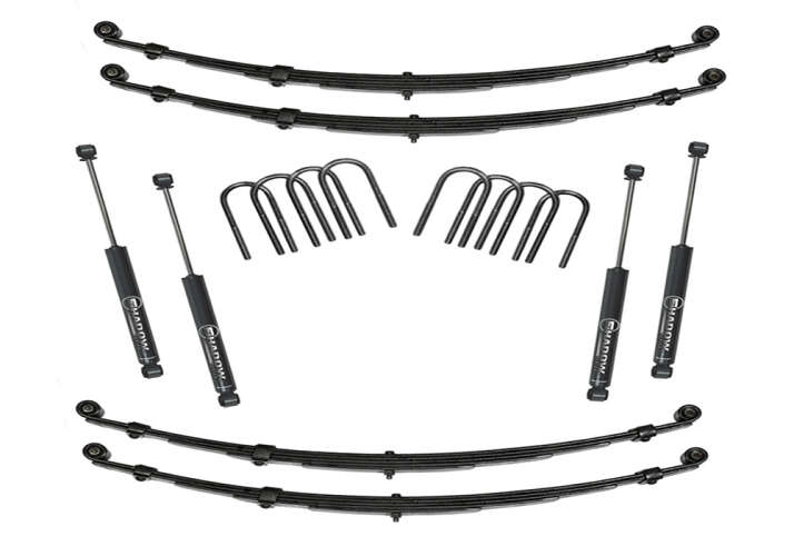SUPERLIFT 1976-1981 Jeep CJ5 CJ7 1981-1981 Jeep Scrambler Lift Kit 4 Inch SL Shocks K715