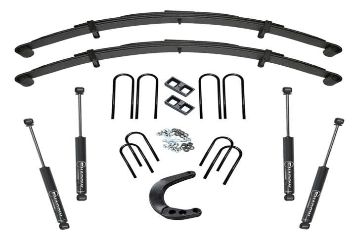 Superlift 6 Inch Lift Kit Rear Block Kit with SL Shocks K440/86040X4