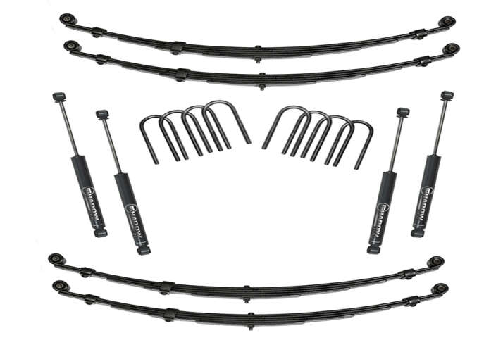 SUPERLIFT 1982-1986 Jeep CJ5 CJ7 1982-1985 Jeep Scrambler Lift Kit With SL Shocks 2.5 Inch K717/86040X4