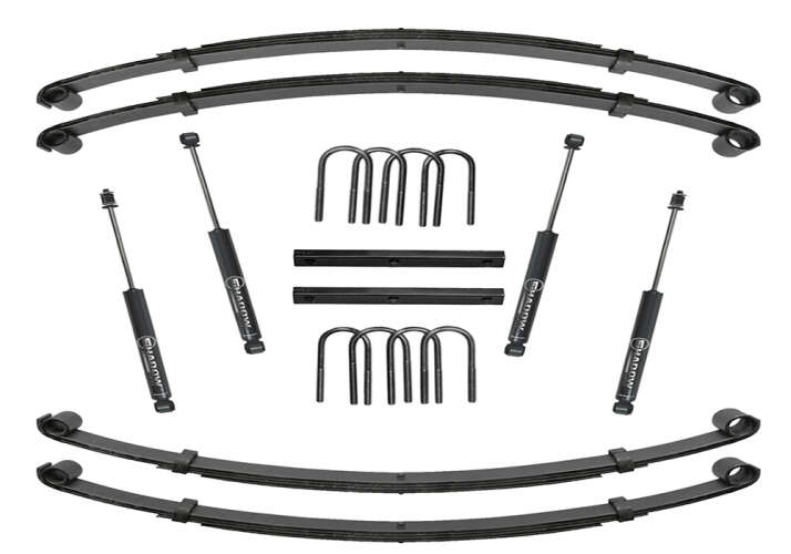 SUPERLIFT 1987-1995 Jeep Wrangler YJ Lift Kit 1.5 Inch SL Shocks K722