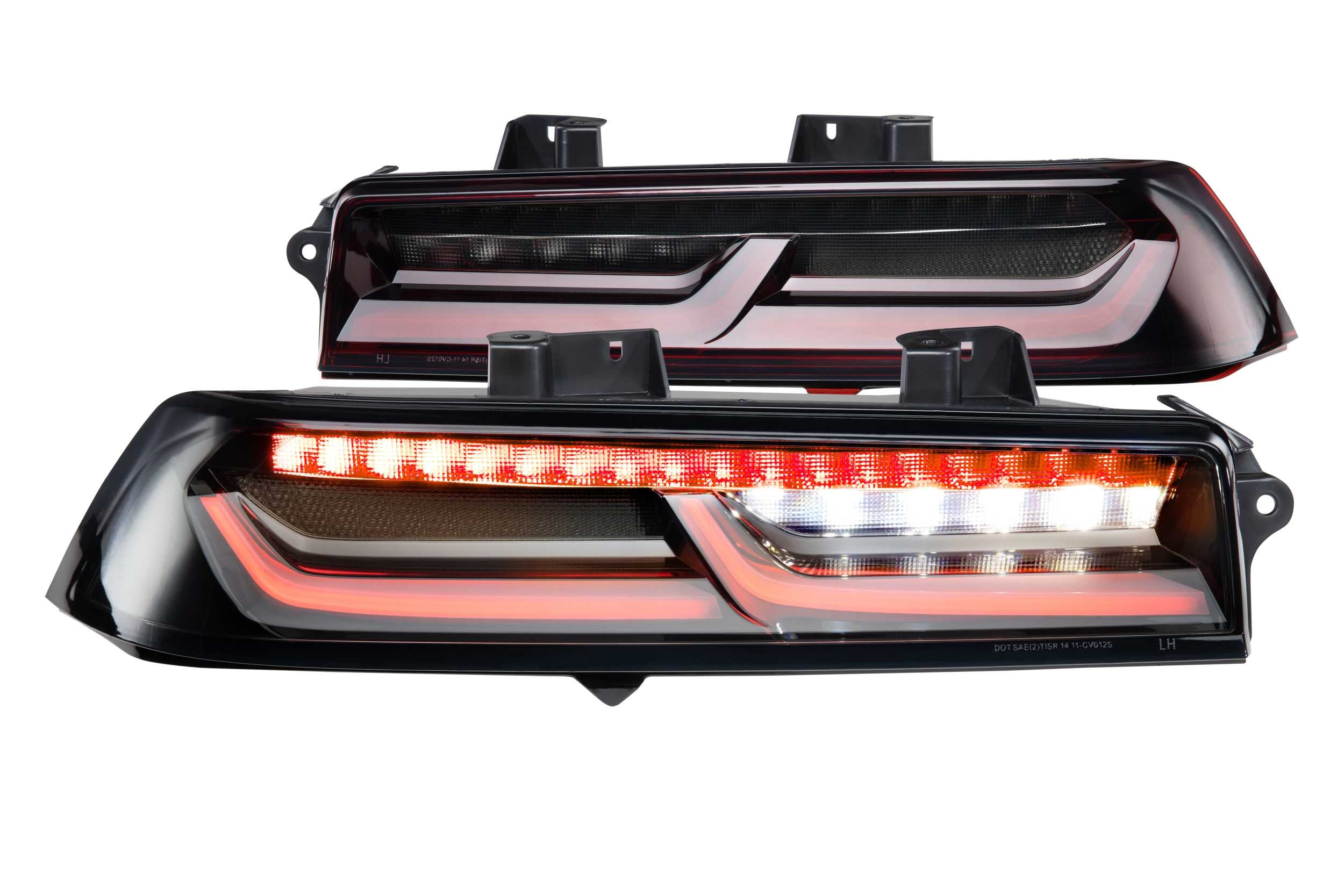 Morimoto 2014-2015 Chevrolet Camaro XB Led Tail Lights Pair Smoked LF406