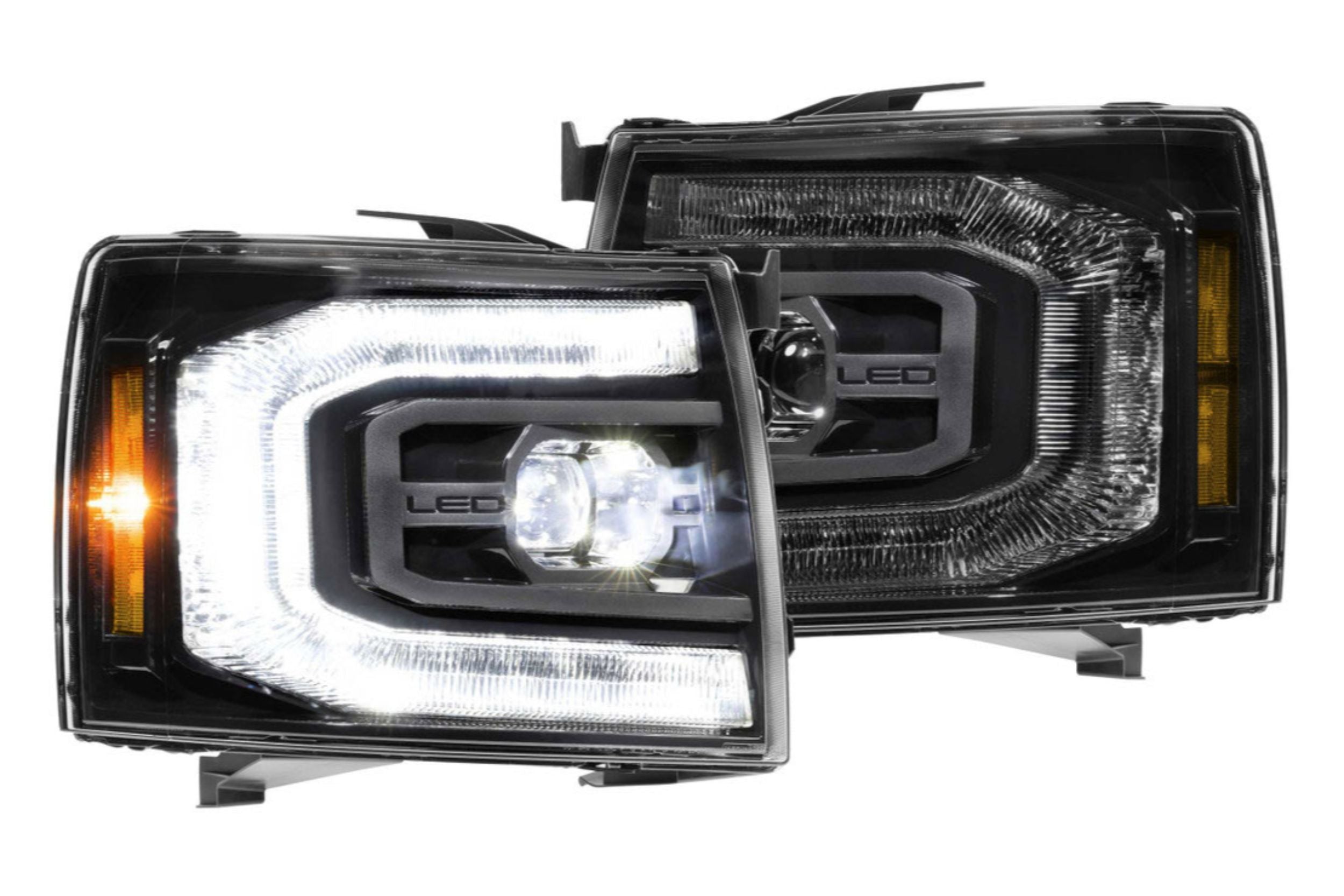 Morimoto 2007-2013 Chevrolet Silverado XB Led Headlights Pair Asm Gen Ii LF540.2-ASM