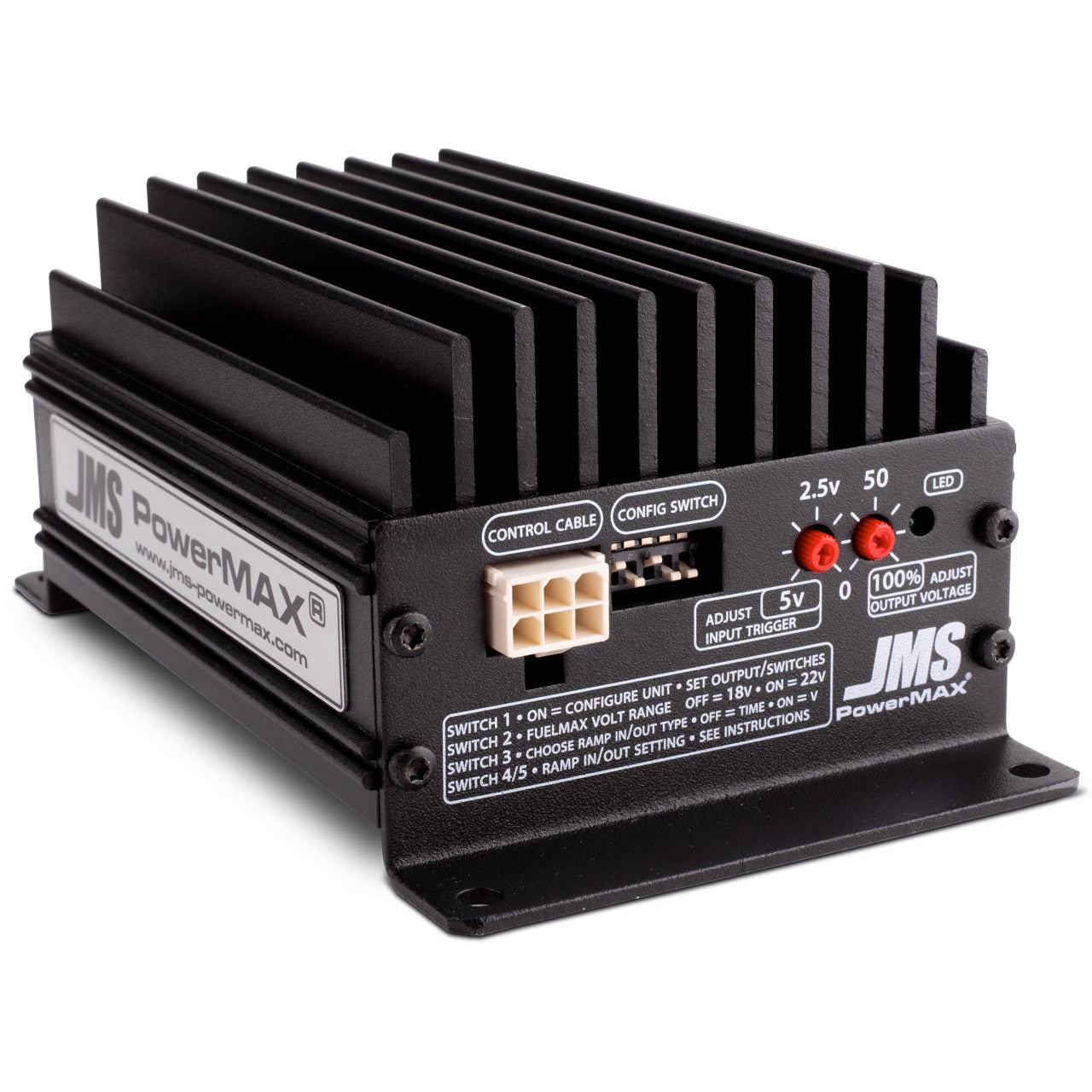 JMS 2019-2022 Dodge Ram 1500 Fuelmax V2 Plug And Play Dual Output Fuel Pump Voltage Booster P2020PPJ19