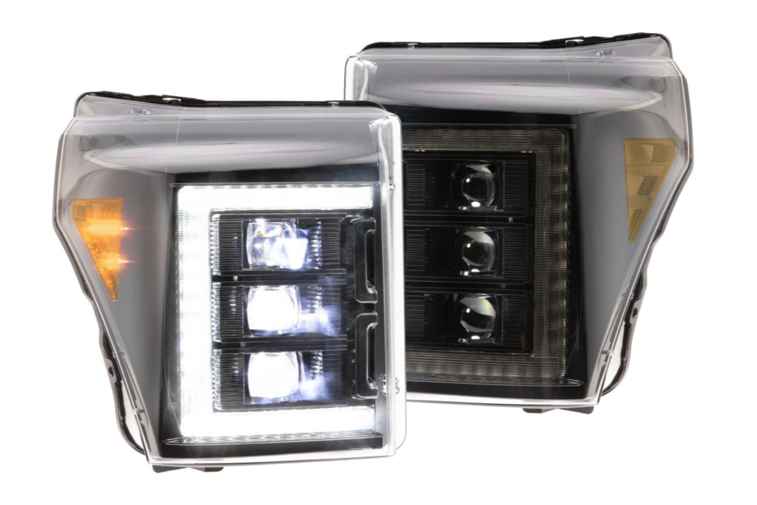 Morimoto 2011-2016 Ford Super Duty XB Led Headlights Pair Asm LF505-ASM