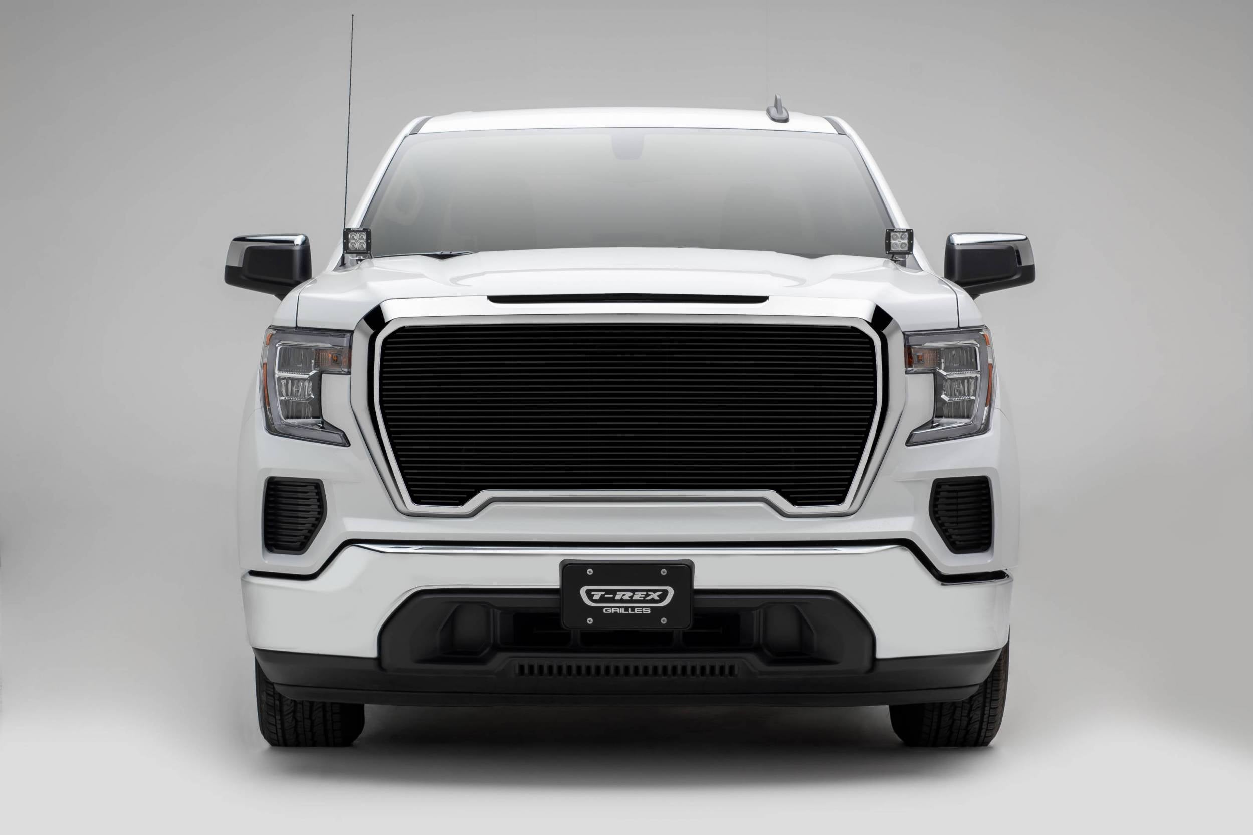T-Rex 2019-2022 GMC Sierra 1500 2022 Sierra 1500 Limited Aluminum 1 Pc Insert Billet Grille Black 20213B