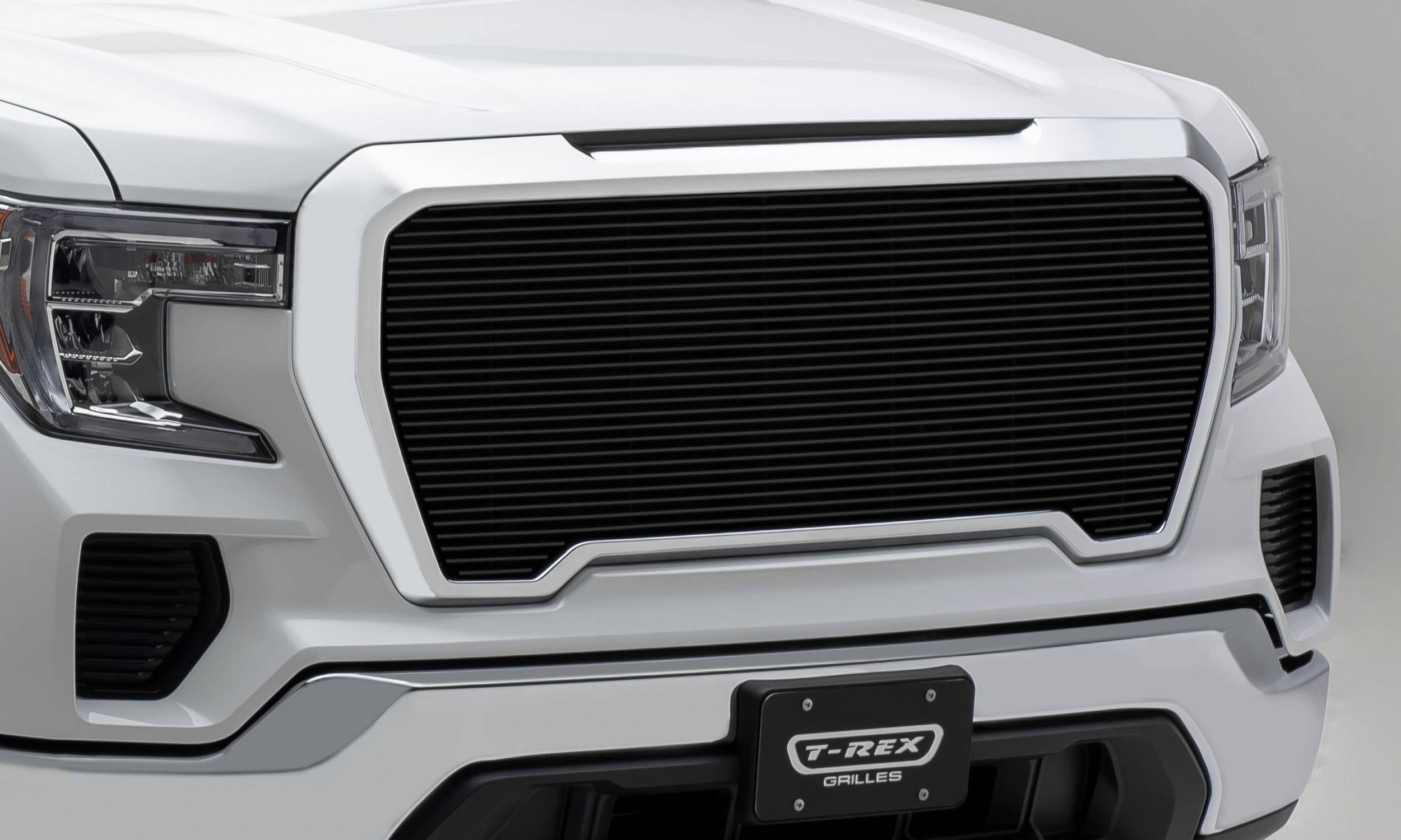 T-Rex 2019-2022 GMC Sierra 1500 2022 Sierra 1500 Limited Aluminum 1 Pc Insert Billet Grille Black 20213B