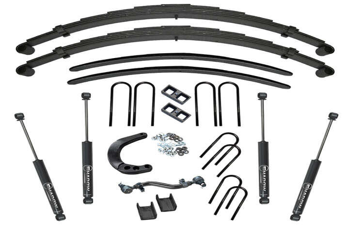 SUPERLIFT 1973-1991 Chevrolet Suburban GMC Suburban 8Inch Lift Kit With 52" Rr Springs SL Shocks  K445/86040X4