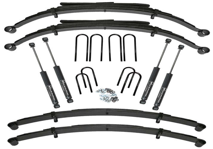 SUPERLIFT 1973-1991 Chevrolet Suburban Blazer Gmc Suburban Jimmy Lift Kit 4 Inch SL Shocks K419/86040X4