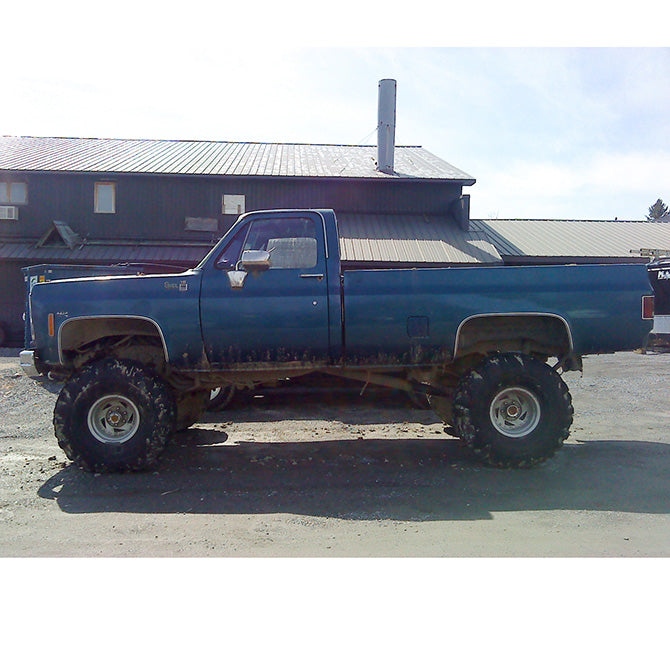 SUPERLIFT 1973-1991 Chevrolet Suburban GMC Suburban 4WD Rear Spring Kit with SL Shocks Lift Kit 12" K447/86040X4