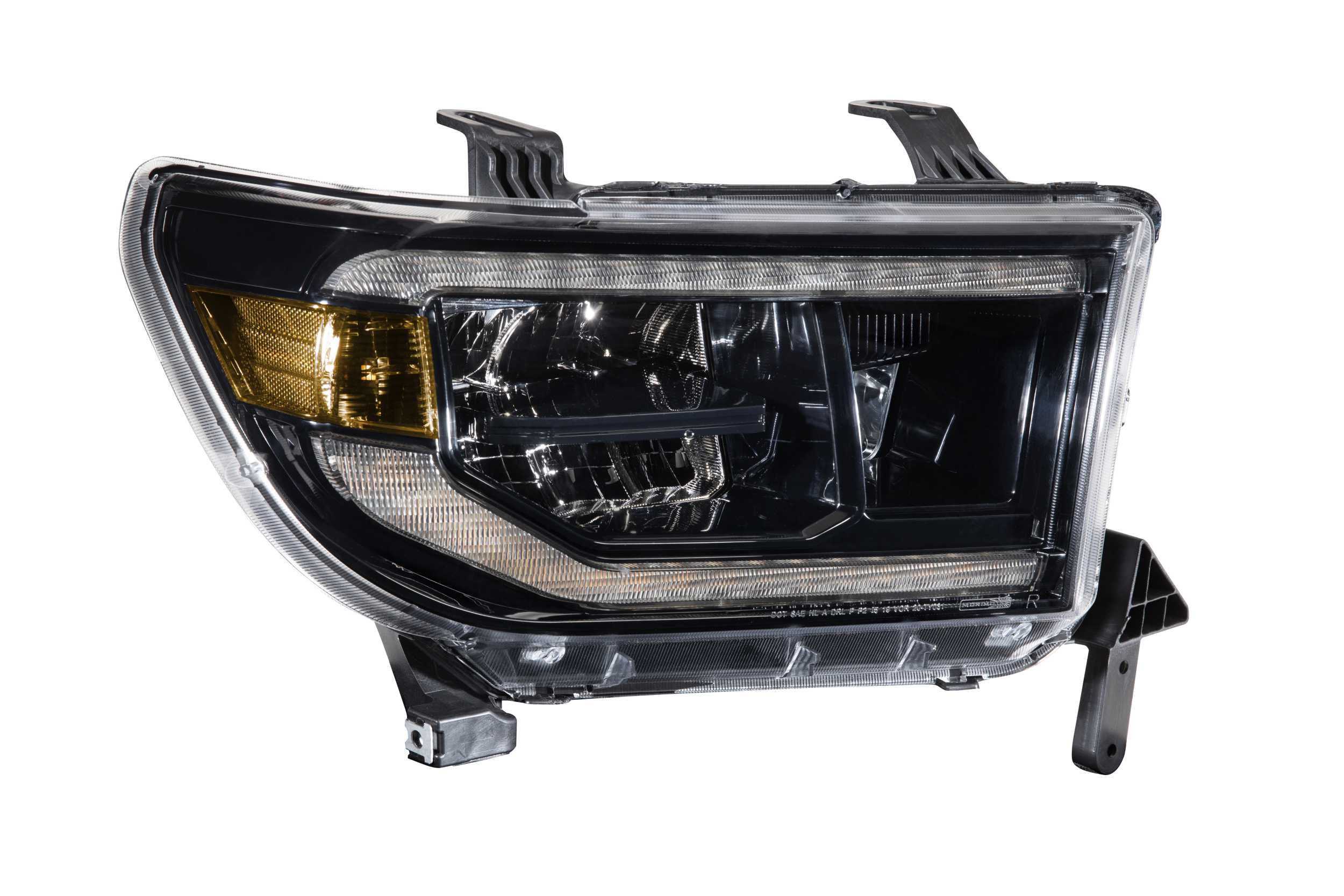 Morimoto 2007-2013 Toyota Tundra XB Led Headlights Pair Asm Amber Drl LF533-A-ASM