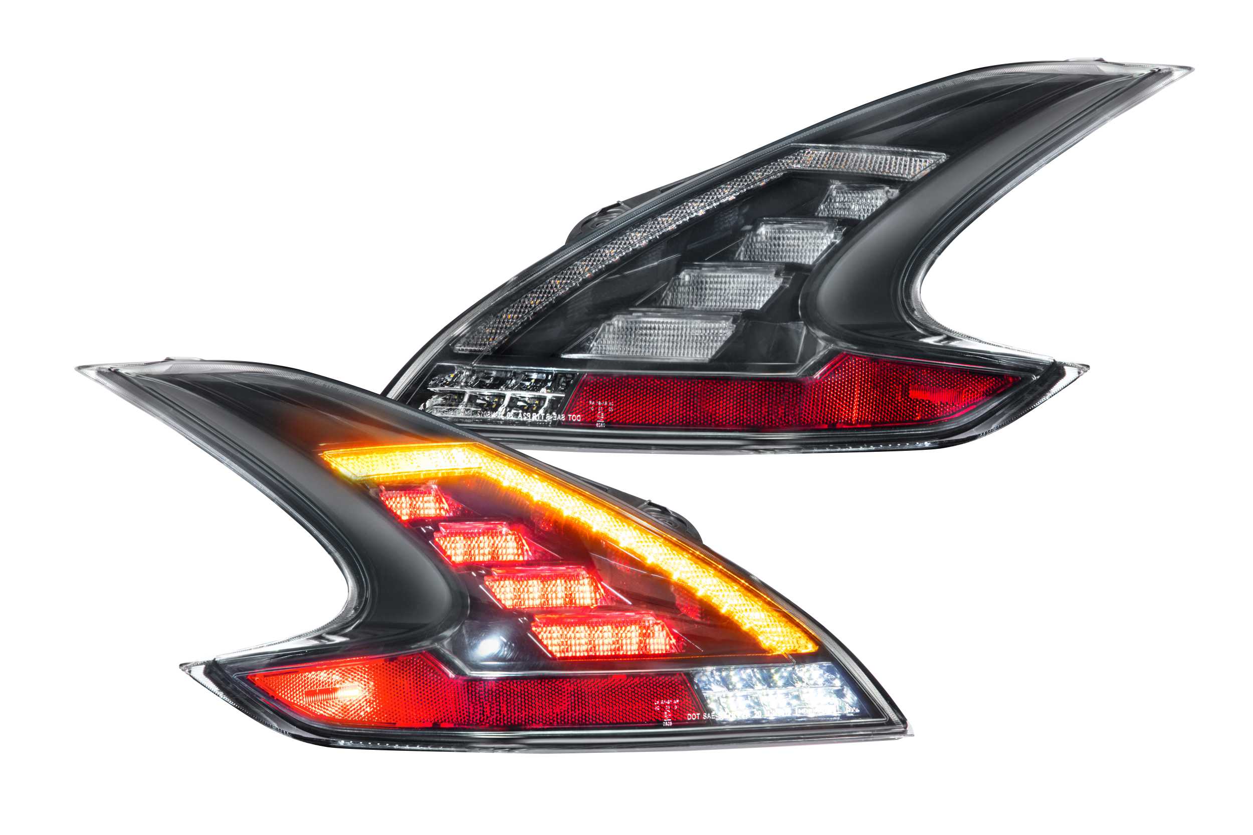 Morimoto 2009-2020 Nissan 370Z XB Led Tail Lights Pair Smoked LF419
