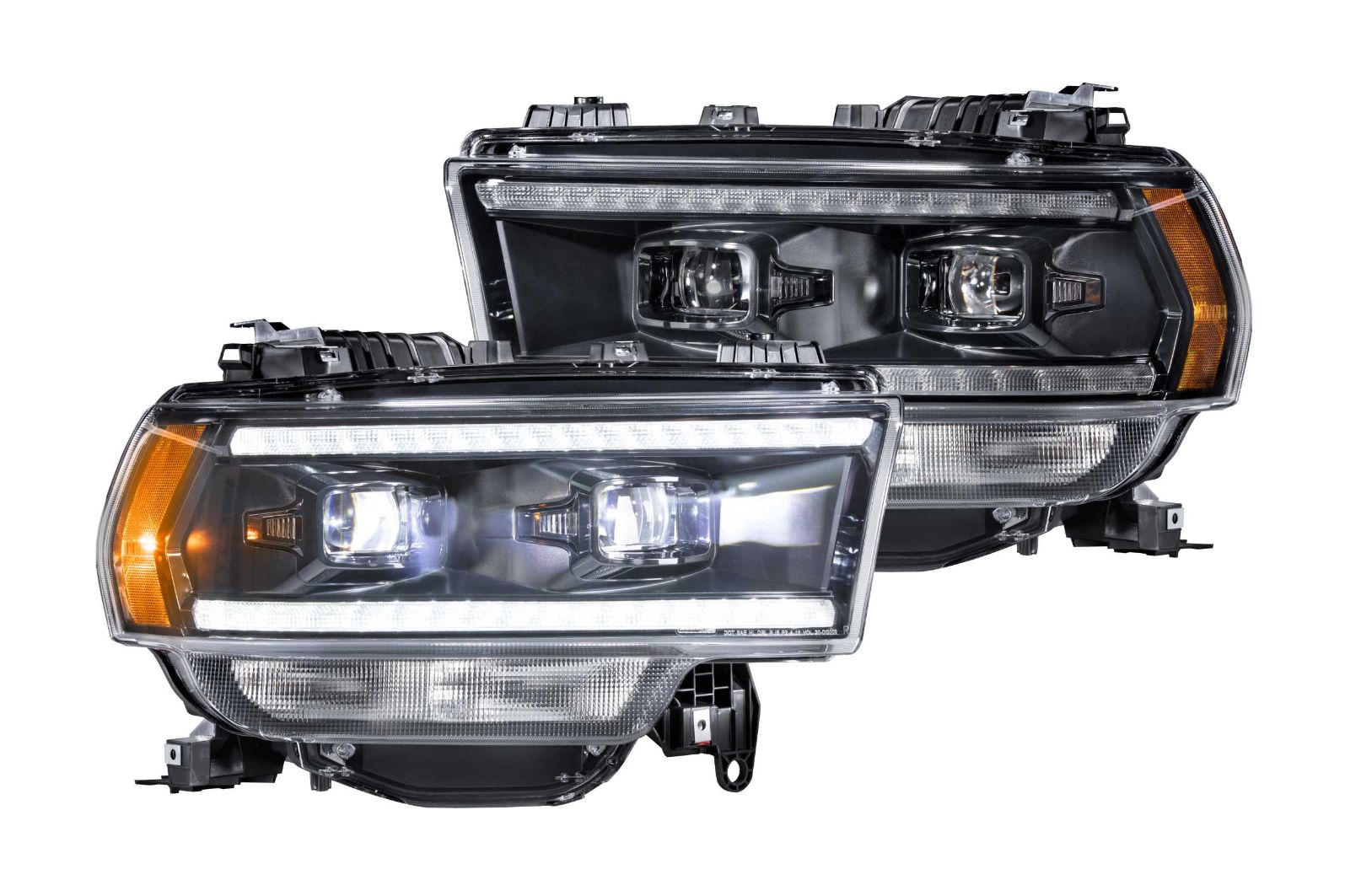 Morimoto 2019-2024 Dodge Ram HD XB Hybrid Led Headlights Hd Pair Asm LF704
