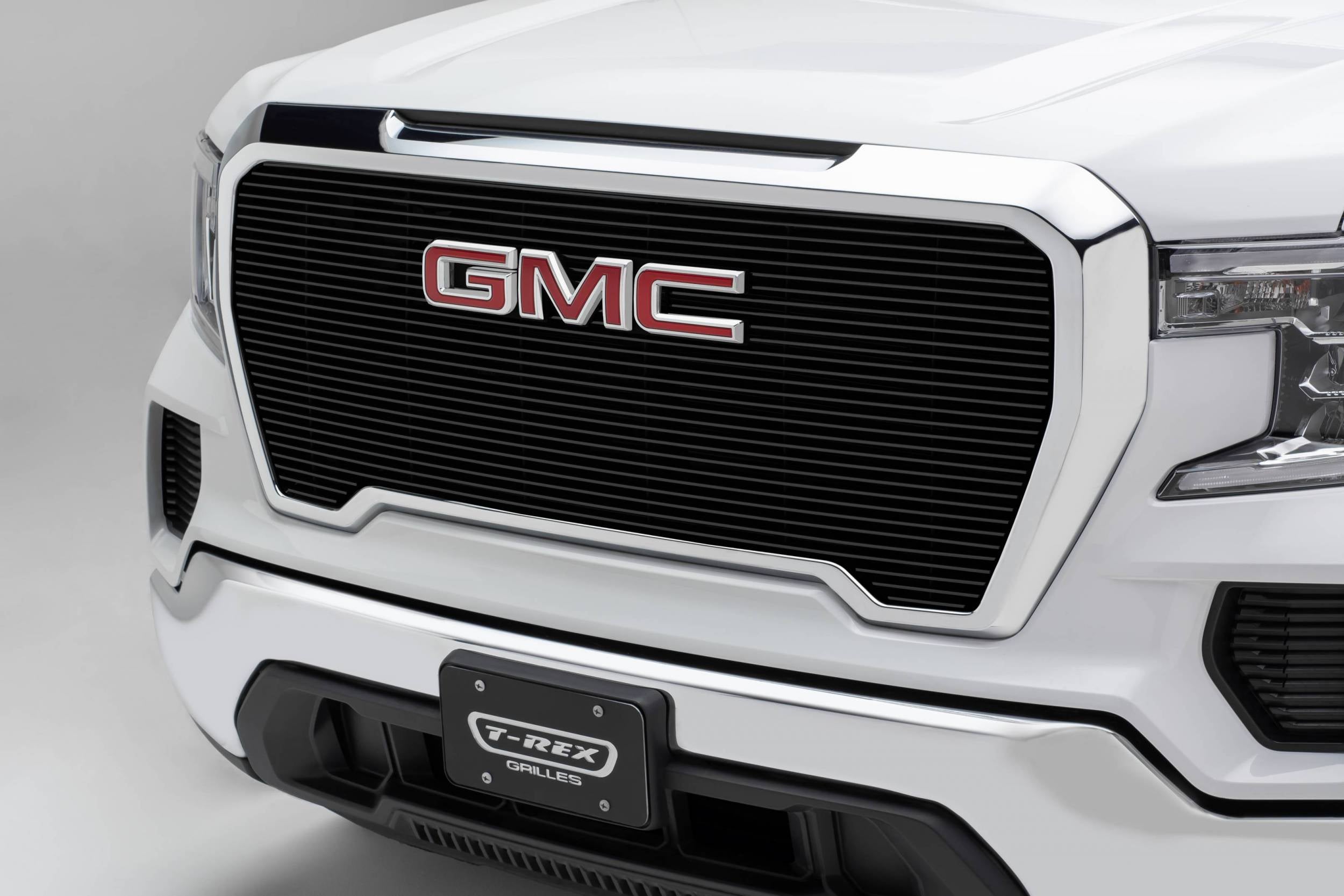 T-Rex 2019-2022 GMC Sierra 1500 2022 Sierra 1500 Limited Billet Grille Aluminum 1 Pc Insert Black 20214B