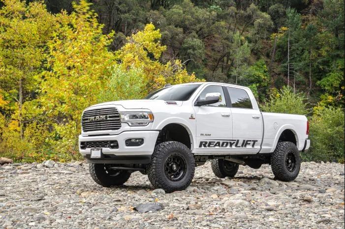 Readylift 2019-2024 Dodge Ram 2500 With Falcon Shocks And Ring And
