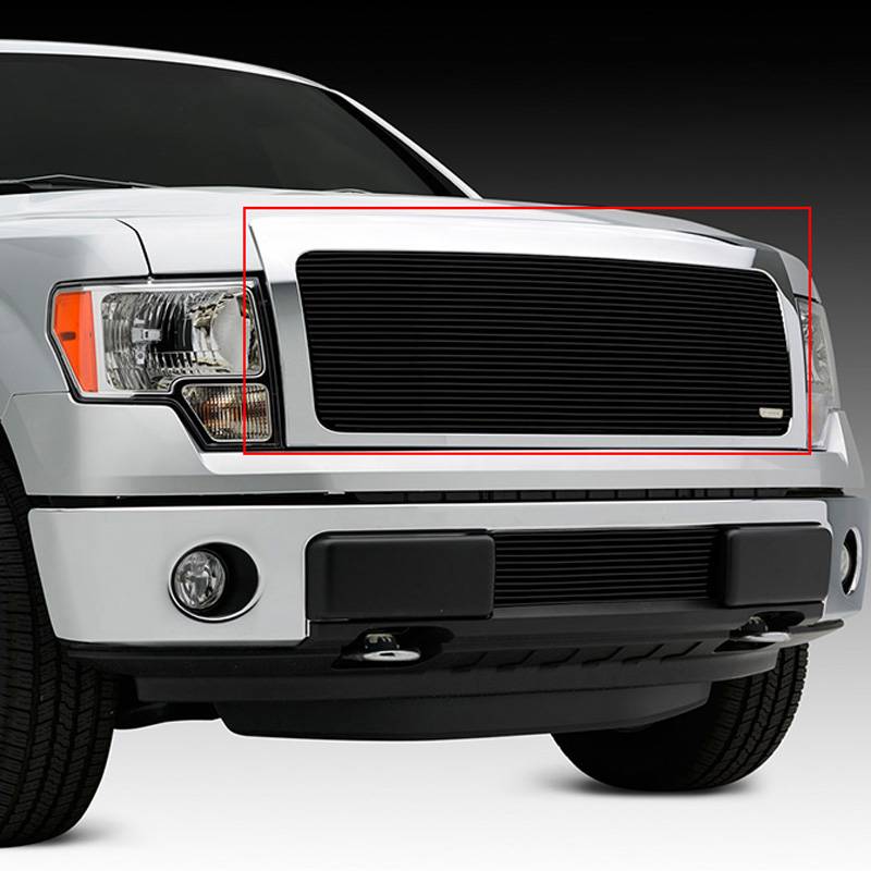 T-Rex 2013-2014 Ford F150 Billet Grille Main Insert Black 20572B