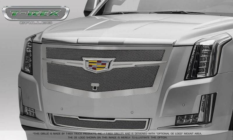 T-Rex 2015-2020 Cadillac Escalade Escalade EXT ESV Upper Class Bumper Grille Overlay Chrome Plated & Polished 57181