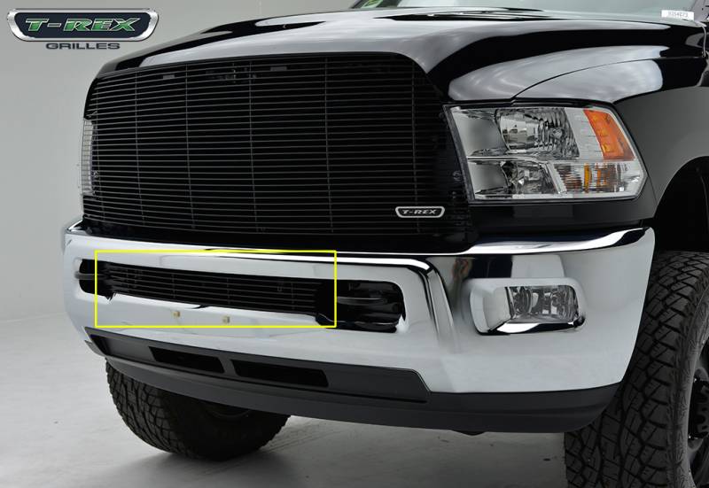 T-Rex 2015-2018 Dodge Ram PU 2500 / 3500 Aluminum Black Billet  Grille Insert 25452B