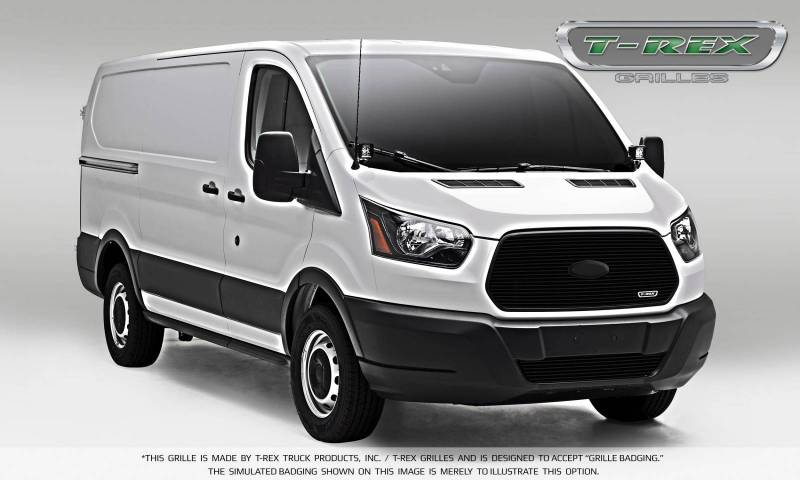 T-Rex 2016-2018 Ford Transit Aluminum Black Billet  Grille Insert 6205751