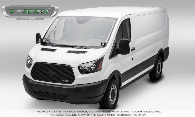 T-Rex 2016-2018 Ford Transit Aluminum Black Billet  Grille Insert 6205751