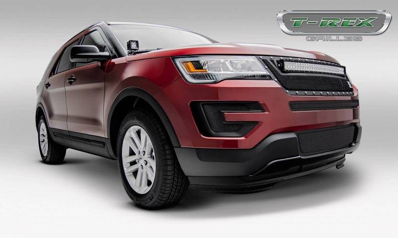 T-Rex 2016-2017 Ford Explorer Steel Black Stealth Grille Replacement 6316641-BR