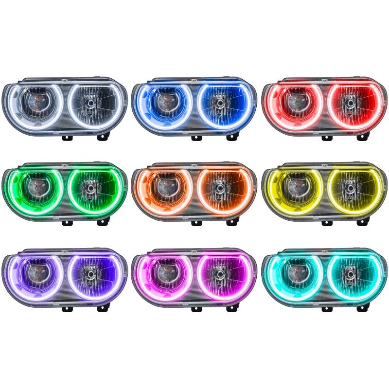 Oracle Lighting 2008-2014 Dodge Challenger SMD Headlights (Non-HID) 7720-330