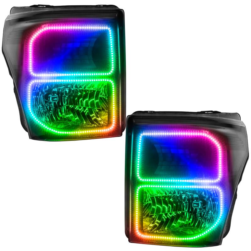 Oracle Lighting 2011-2016 Ford F250 F350 LED Headlights Black 8159-330