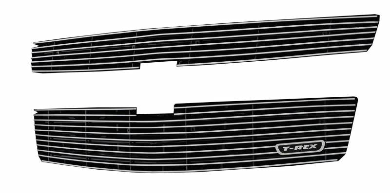 T-Rex 2015-2020 Chevrolet Suburban Tahoe LT/LTZ Billet Grille Overlay Bolt On Polished 2 Pc 21055