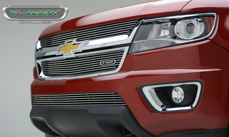 T-Rex 2015-2020 Chevrolet Colorado Billet Grille Main Overlay Polished Black 21267