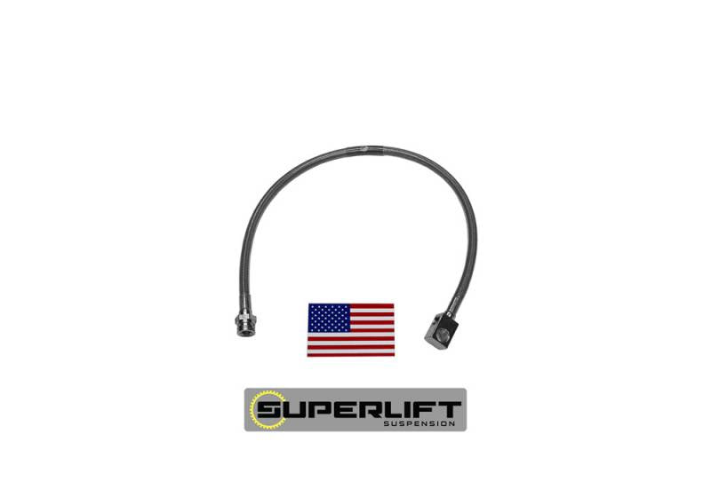 SUPERLIFT 1977-1986 Jeep Cj5 Cj7 1981-1985 Jeep Scrambler Brk Hose Rr 2In-4 Inch Each SL-91405