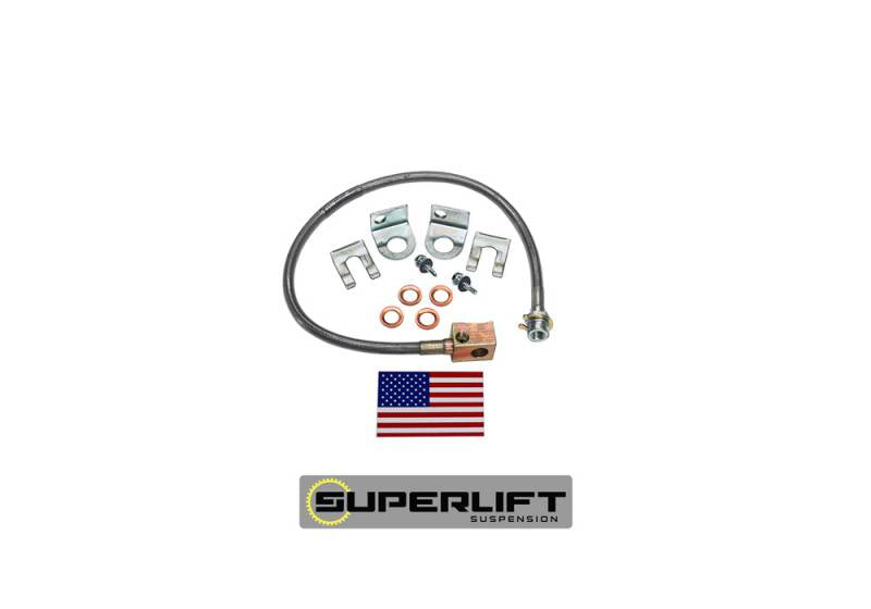 SUPERLIFT 1997-2006 Jeep Wrangler Brk Hose Rr 4 Inch-6 Inch Each 91465