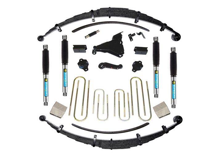 SUPERLIFT 2000-2004 Ford F-250 F-350 Super Duty 4WD Diesel V10 with Bilstein Shocks Lift Kit 8" K644B