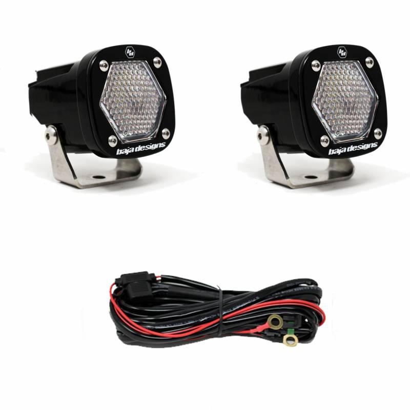 LED Light Mounting Bracket Pair - Auto Parts Toys