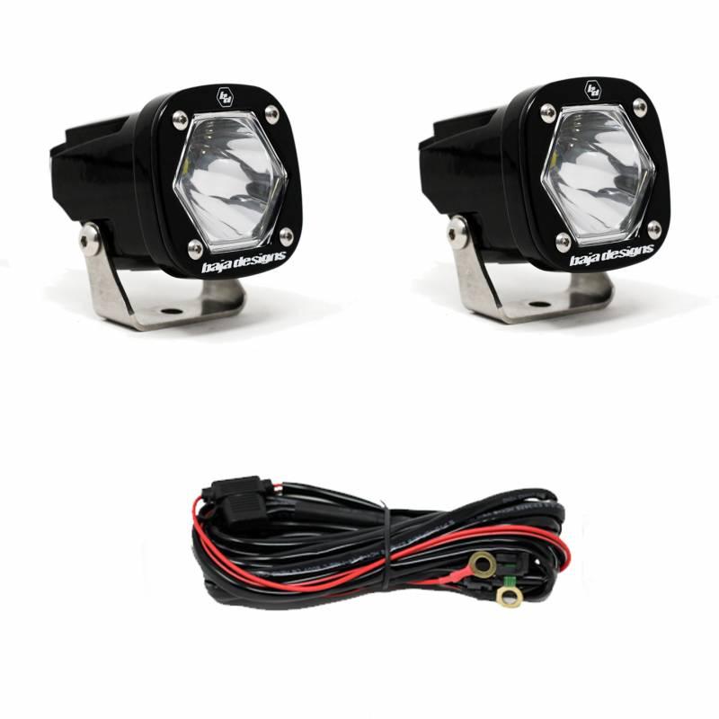 LED Light Mounting Bracket Pair - Auto Parts Toys