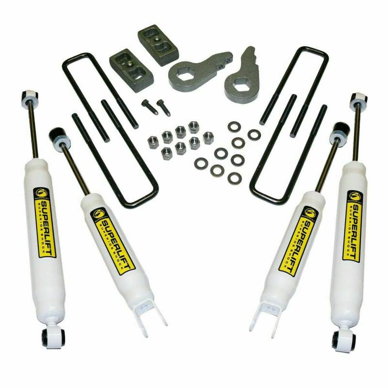 SUPERLIFT 1999-2006 Chevrolet Silverado GMC Sierra 1500 2007 Silverado Sierra 1500 Classic 4WD Level 1  Lift Kit 2.5 Inch K1000