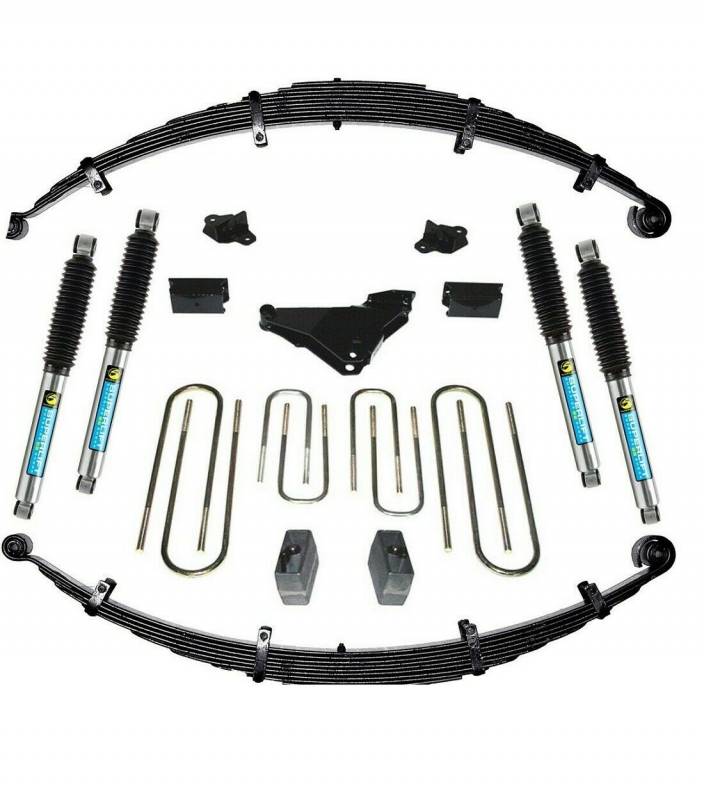 SUPERLIFT 2000-2004 Ford F-250 F-350 Super Duty 4WD Lift Kit 4 Inch With Bilstein Shocks K632B