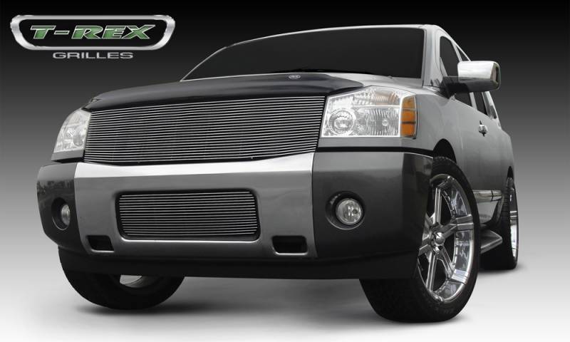 T-Rex 2004-2014 Nissan Titan 2004-2007 Armada Billet Grille Insert Polished 20780