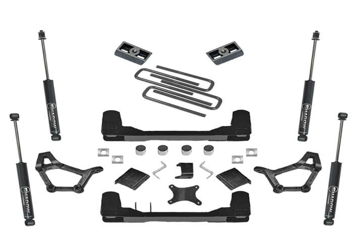 SUPERLIFT 1993-1996 Toyota T100 4"-5" Adjustable Lift Kit With SL Shocks K362/86040X4