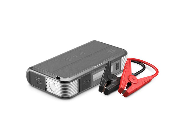 Type S 12V 6.0L Battery Jump Starter with Built in USB C Cable LCD D AutoPartsToys