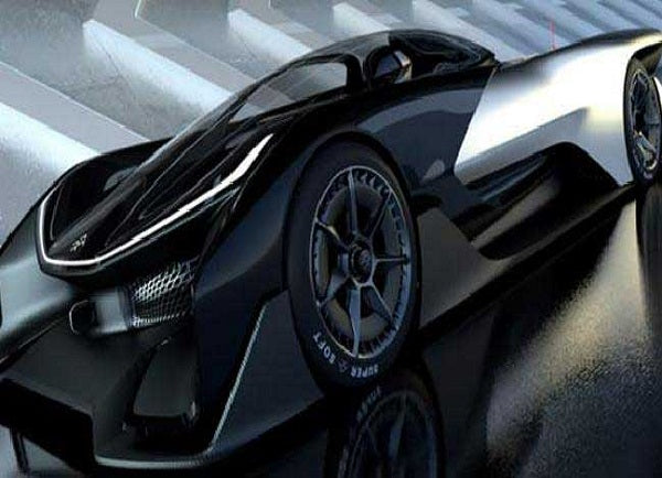 Faraday Future new electric concept car