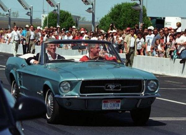 Celebrities Driving Ford Mustangs