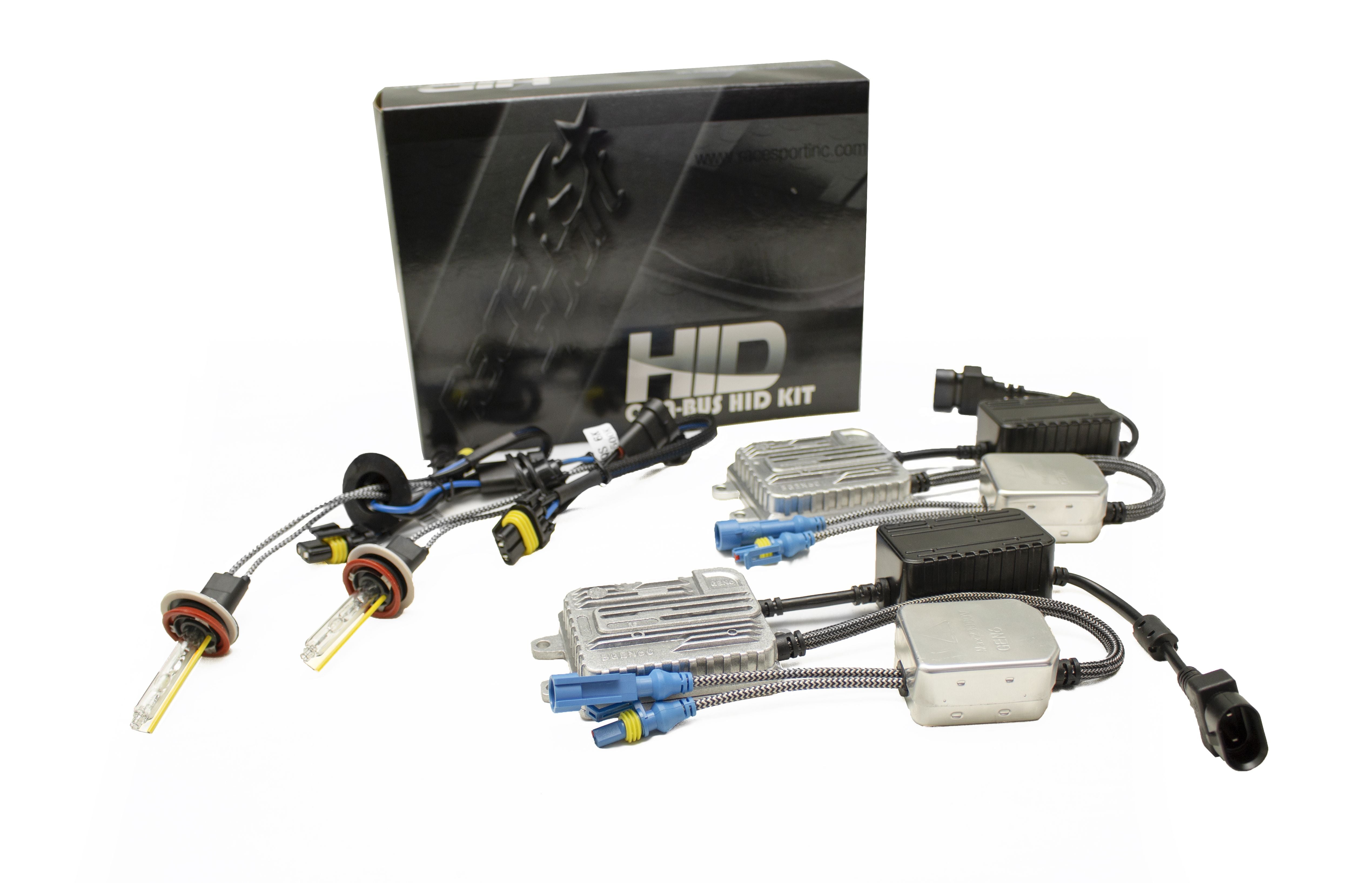 Race Sport GEN6 Canbus Quick Start HID SLIM 99% Plug-&-Play Kit H3-5K-G6v2